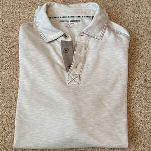 Johnston & Murphy Gray Men’s Polo Large